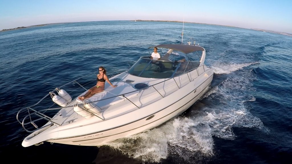 ALQUILER YATE IBIZA CRANCHI AMURA BABOR